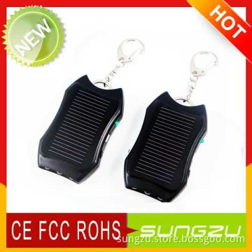 Portable Solar Charger with Keychain /Solar Rechargeable Bank Charger